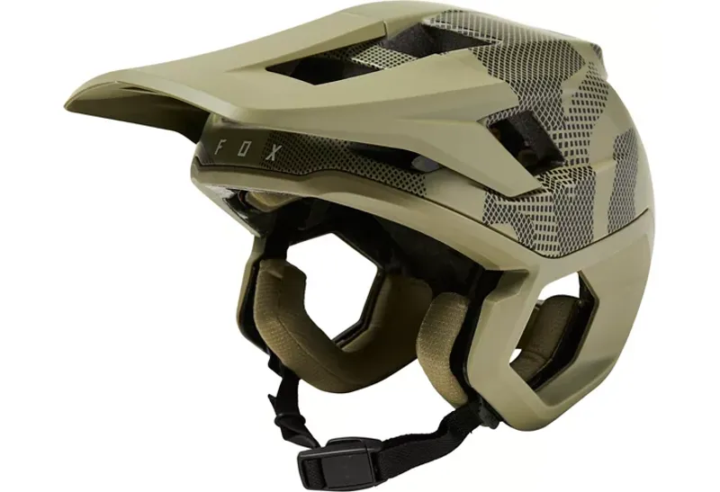 Fox Dropframe Pro Helmet Green Camo